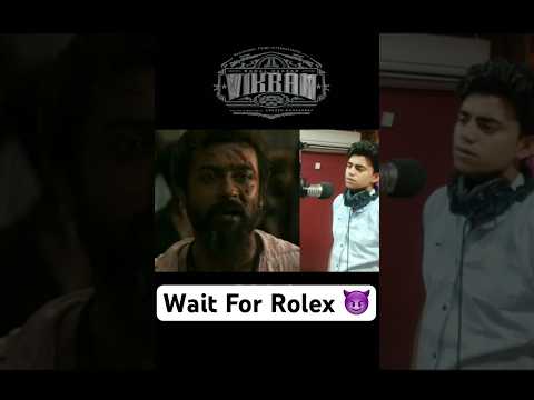 Try Vikram Live Dubbing🎙️ #vikram #vijaysethupathi #suriya #rolex #shorts #vikram #livedubbing #leo