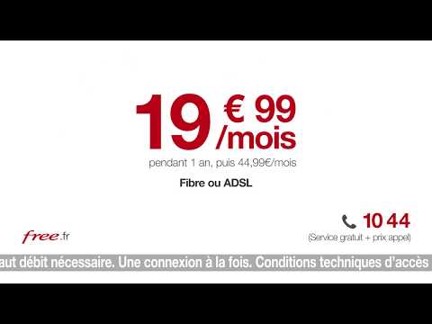 Freebox Révolution avec TV by CANAL - Pub TV 2018
