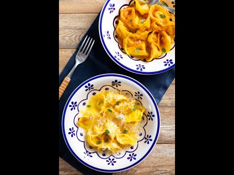 🍋 CAPPELLETTI con RICOTTA, MASCARPONE e LIMONE💥 #Shorts