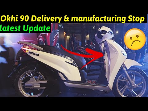 ⚡Okhi 90 Electric scooter update | Okhi 90 delivery Stop | Okinawa latest update | ride with mayur