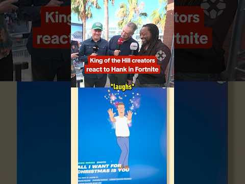 Hank Hill voice actor Mike Judge reacts to Hank dancing in Fortnite. #sdcc #fortnite #ign #gaming