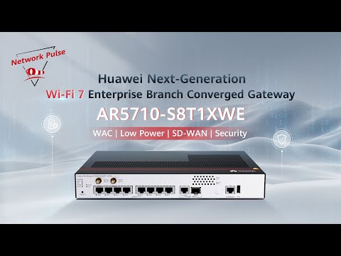 Unleash the power of our next-gen Wi-Fi 7 hyper-converged gateway AR5710-S8T1XWE. Integrating Wi-Fi