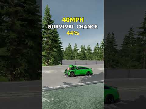 💥Realistic Simulation at Different Speeds in BeamNGdrive