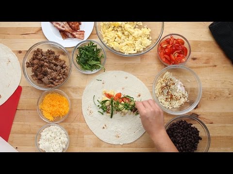 Make-Ahead Frozen Breakfast Burritos