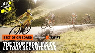 Best-of Onboard Tour de France Femmes avec Zwift 2025