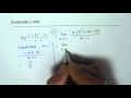 Analyzing Quadratic Functions and Limits
