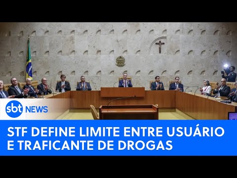 🔴 AO VIVO: Após descriminalizar porte, STF define limite entre usuário e traficante de drogas