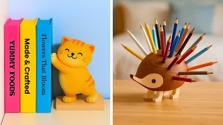 ✨ COSE CARINE FAI DA TE PER MATERIALI SCOLASTICI E PER LA CASA 🎒🏠 Lavoretti facili e divertenti!