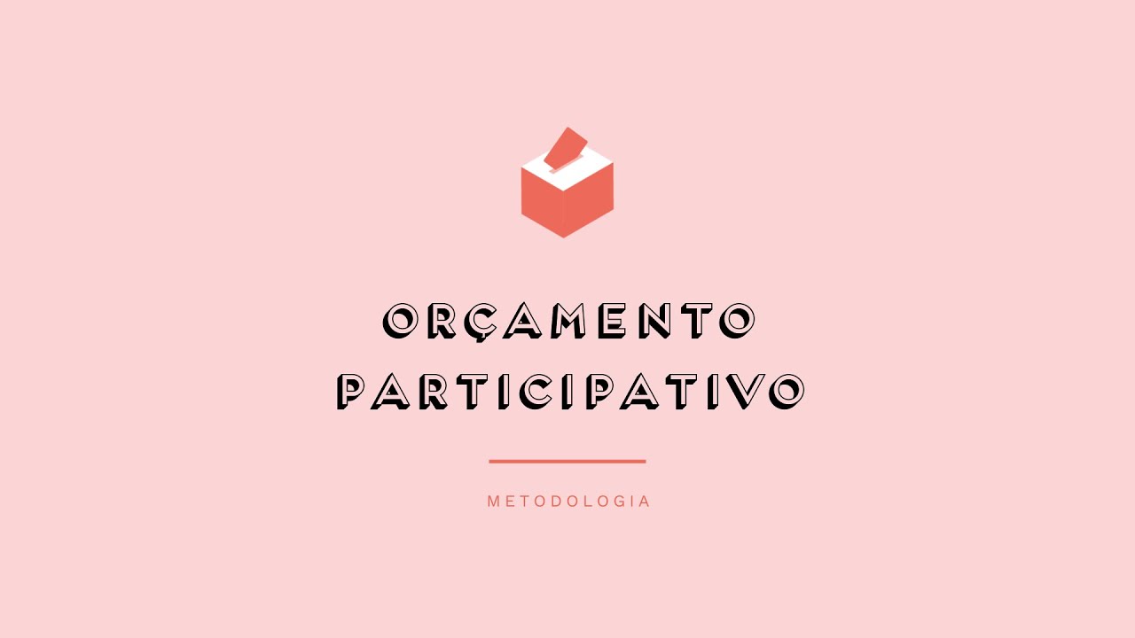 ORÇAMENTO PARTICIPATIVO - Prévisualização do vídeo