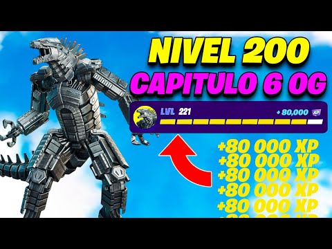 [MAPA de XP] Como *SUBIR RAPIDO DE NIVEL* en FORTNITE *BUG de EXPERIENCIA* Capítulo 6 Temporada 1 OG