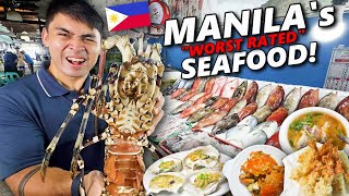Eating Manila's "Worst Priced" Seafood🇵🇭 Spending ₱X0,000 on Filipino Seafood! Is it Scam?
