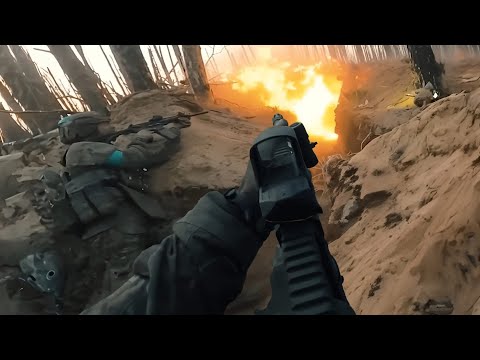 🔴 Ukraine War - Ukrainian Elite Storm Soldiers In Brutal Trench Combat With Russian Forces