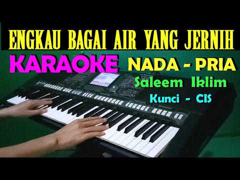 SUCI DALAM DEBU – Iklim | KARAOKE Nada Cowok / Pria || Lirik, HD