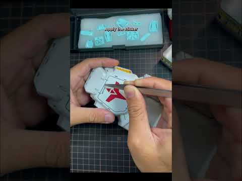 Part 18 MG 1/100 Solomon Physalis Decals #gundam #mg #diy #gunpla #Solomon.#Solomonphysalis