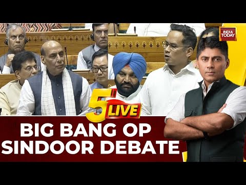 Operation Sindoor Debate In Lok Sabha: Rajnath Details Strikes; Gogoi Hits Back, 'Why Not Take PoK?'