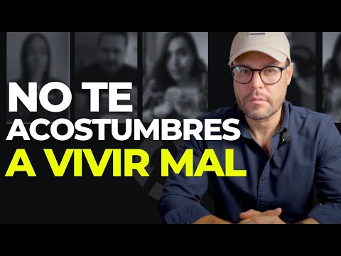 No te acostumbres a la pobreza