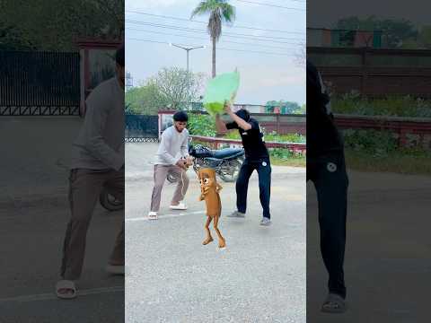 Tung tung ne Nadeem pr attack kr deya 🤯 #funny #shorts #comedy #shortsfeed #tungtungtungsahur