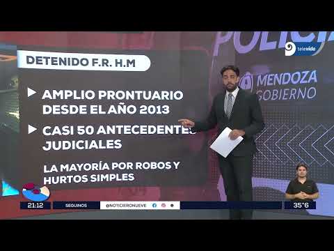 Chofer apuñalado en Godoy Cruz: cuál es su estado de salud y quién es el detenido