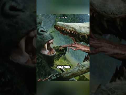 Kong quase perdeu… até que fez ISSO 👀🦍 #kong #godzilla #monsterverse #skullcrawlers