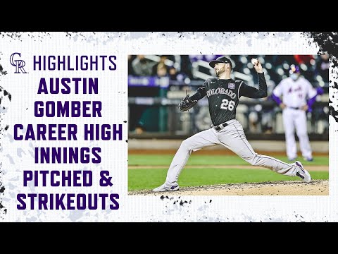 May 24, 2021- Rockies v. Mets- Austin Gomber Has Career High Outing in New York with 8+ IP and 8 K! video clip