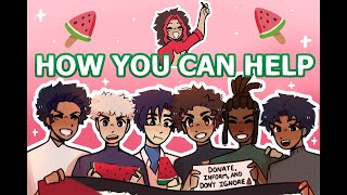 HOW YOU CAN HELP // Donation event! :]