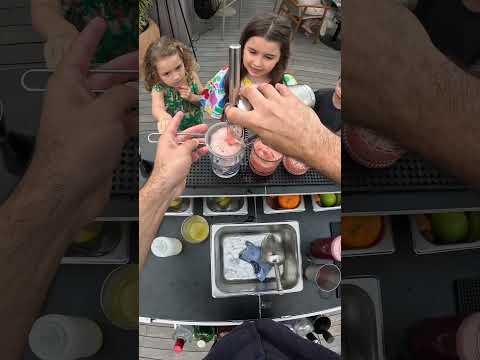 Drink para as crianças #drink #pov #Bartender #cocktail #bartenderlife