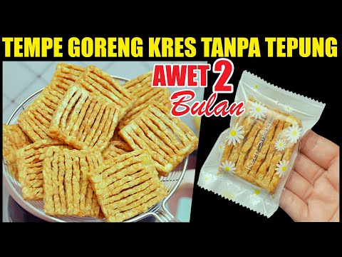 CUMA 3 BAHAN | TEMPE GORENG KRIUK TAHAN 2 BULAN