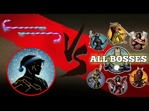 Santa Claus vs All Bosses of Shadow Fight 2