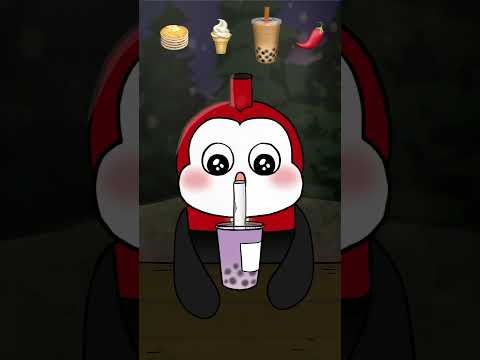 귀여운 추추 찰스 이모지 먹방  - Emoji mukbang #추추찰스 #shorts