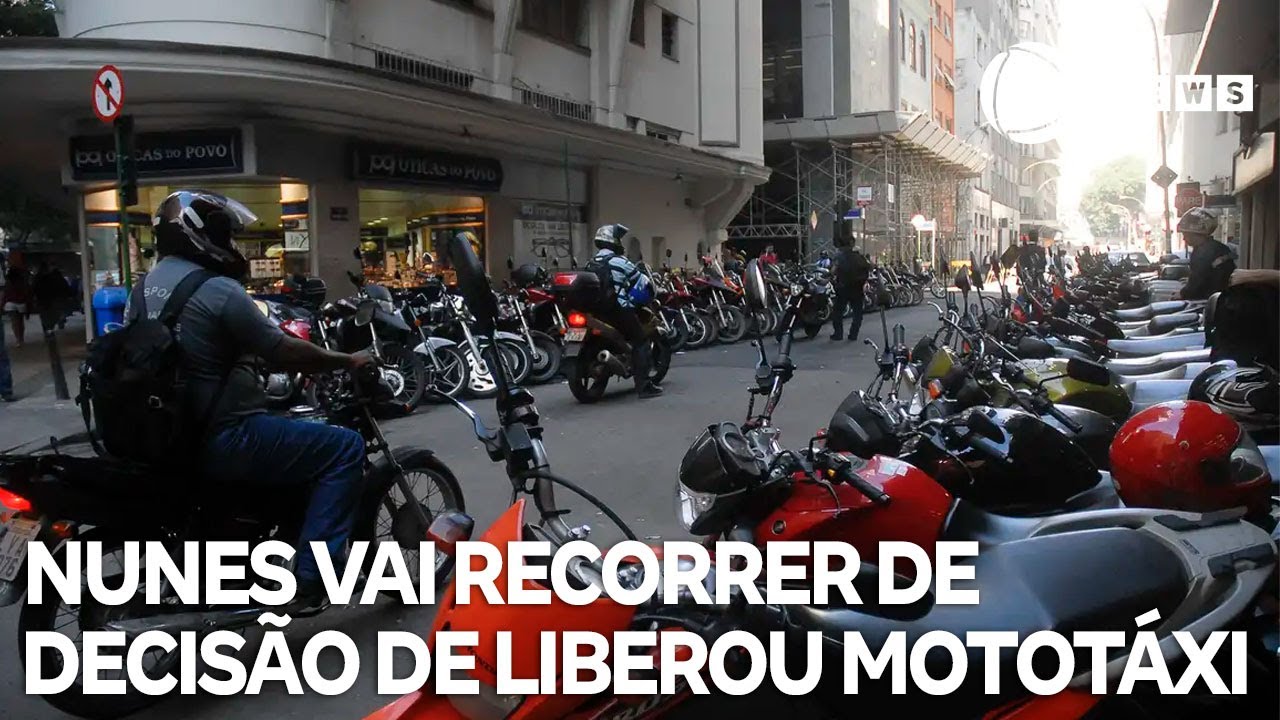 Prefeito vai recorrer de decisão que liberou mototáxi em São Paulo