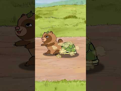 守りの固い亀の攻略法 #funny #animationmeme #turtleshell