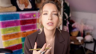lo-fi ASMR model induction ✨ testing props on you, analysing poses and fit for work medical exam