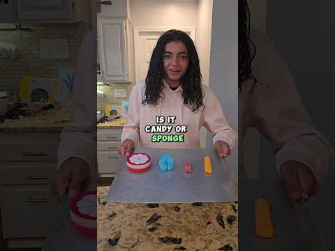 Is it candy or a sponge #funny #challenge #food #foryou #freecomedy #foryoupage #fyp #candy #shorts