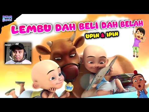 Lagu lembu dah beli dah belah | Lembu dah beli dah belah versi Upin ipin