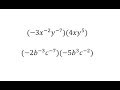 Properties of Exponents and Multiplication