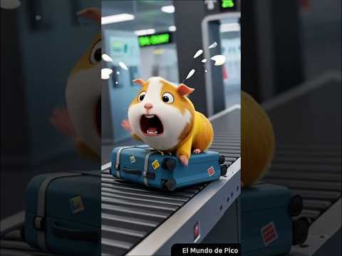 ¡Abuelita~ el aeropuerto está lleno de monstruos!!