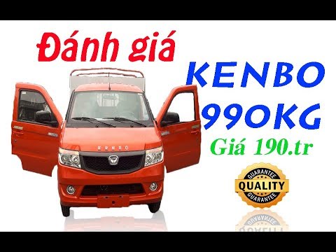 Đại lý bán xe tải Kenbo 990kg, giá tốt, hỗ trợ trả góp
