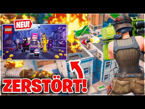 Der NEUE TILTED TOWERS HALLOWEEN TYCCON SPIELMODUS in LEGO FORTNITE! 😱