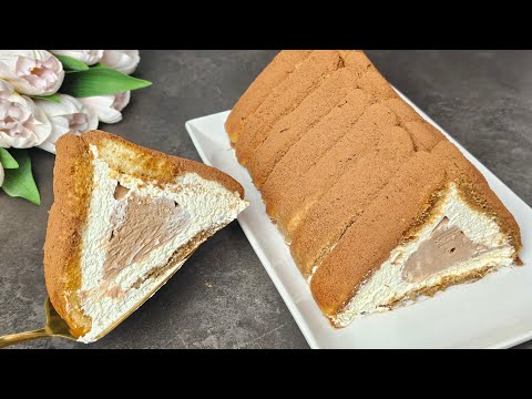 SENZA COTTURA! SI SCIOGLIE IN BOCCA , DOLCE FREDDO IN 5 MINUTI! incredibilmente delizioso 😋