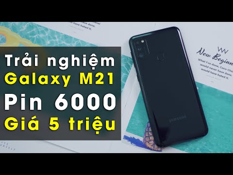 (VIETNAMESE) Trên tay Samsung Galaxy M21: Pin 6.000mAh giá tầm 5 triệu