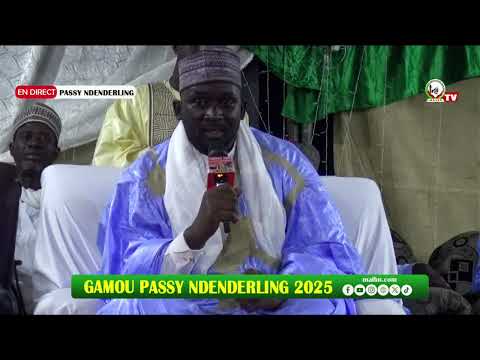 Causerie Cheikh Abdoulaye Mahi Niass | Gamou Passy Ndenderling 2025. @malbntv