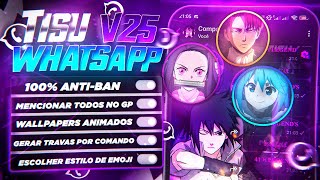 🔥ATUALIZADO!! ✅ WHATSAPP MOD IMUNE (GB DESCONECTOU) TISU V25 WHATSAPP MODIFICADO FUNCIONANDO 2025