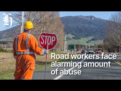 YouTube video thumbnail: Road Workers Face Alarming Amount of Abuse and Near Misses, New Safety Report Finds