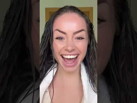 TUTORIAL de cómo conseguir un GLASS HAIR rápido✨ : #shorts #short #siiara_