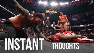 Gunther Destroys Jimmy Uso on WWE RAW | Instant Thoughts