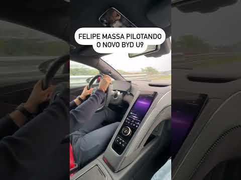 FELIPE MASSA TESTANDO O BYD U9