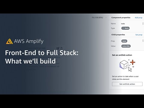 Frontend to Full Stack: What we'll build | Amazon Web Services