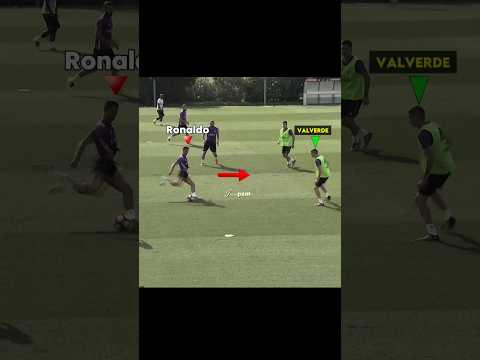 Ronaldo shot vs Valverde shot ☠🤯🔥😱✅ #trending #viral #shorts #football
