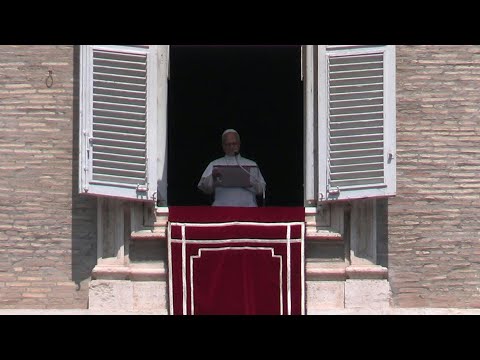 Pope Leo XIV calls for an 'end to all wars' during Angelus prayer | AFP