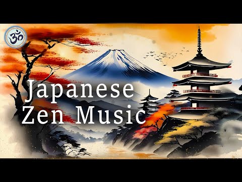 Japanese Zen Music, Flute Meditation, 528 Hz Positive Healing Energy, Healing Frequency